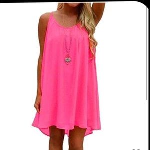 Neon Pink Summer dress